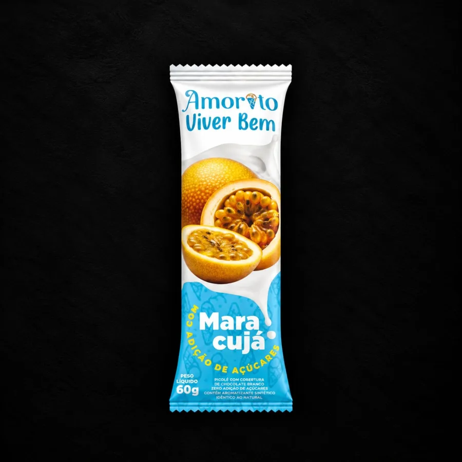 PICOLE MARACUJA ZERO EDIÇAO DE ACUÇAR
