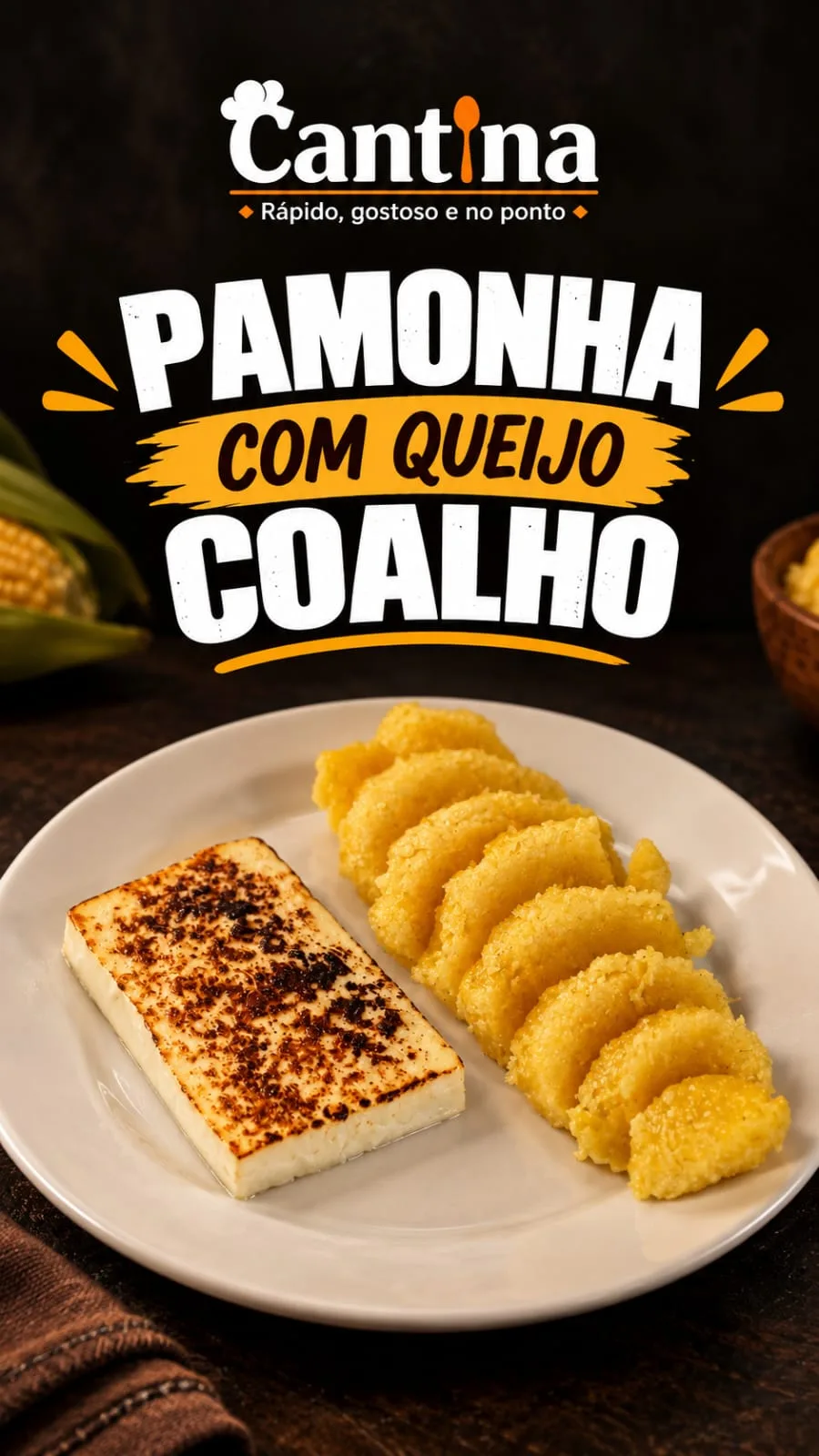 PAMONHA COM QUEIJO COALHO